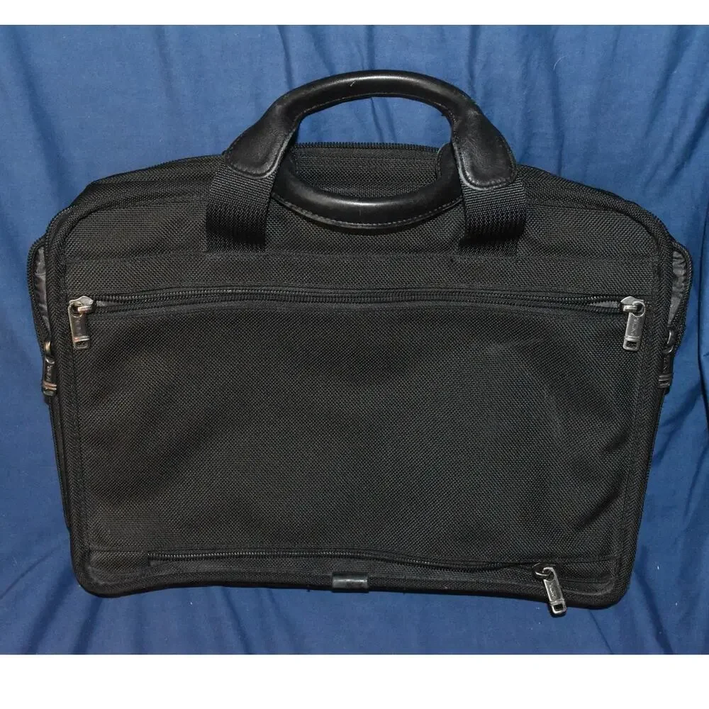 TUMI Briefcase Nylon 26130D4 Essential FXT Ballistic NO SHOULDER STRAP Laptop